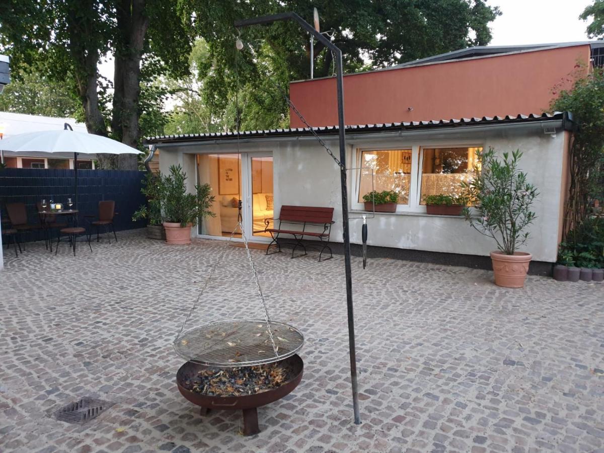 Ferienwohnung Lindenhof, Zentrumsnah Mit Terrasse Und Grillmoeglichkeit มัคเดอบวร์ก ภายนอก รูปภาพ